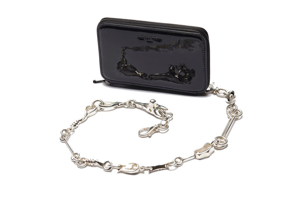 Chaîne en argent et Porte-cartes Andy